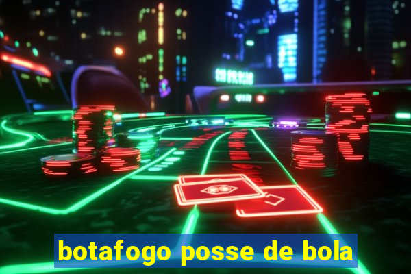 botafogo posse de bola