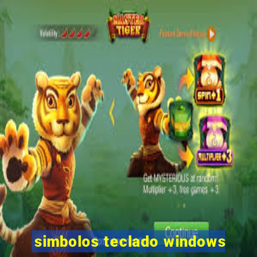 simbolos teclado windows