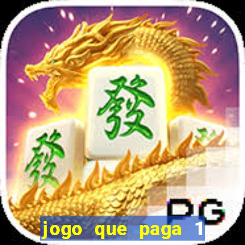 jogo que paga 1 real no pix