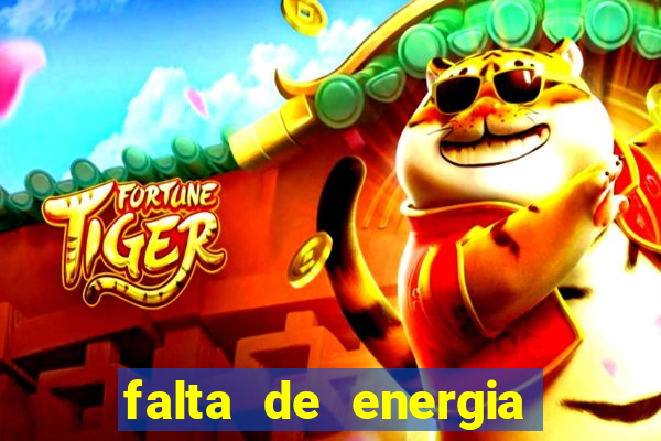 falta de energia em caucaia