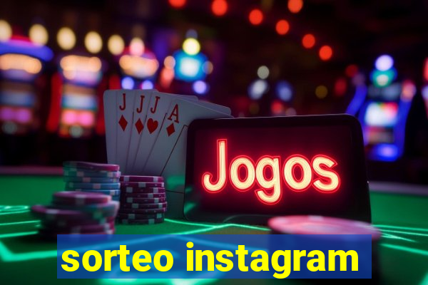 sorteo instagram