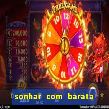 sonhar com barata no jogo do bicho