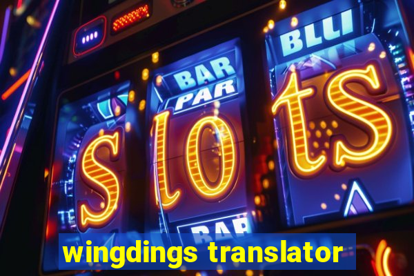 wingdings translator