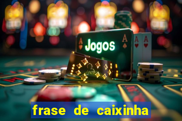 frase de caixinha de natal