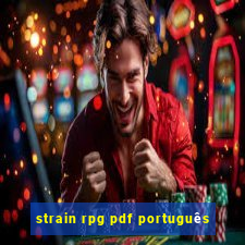 strain rpg pdf português