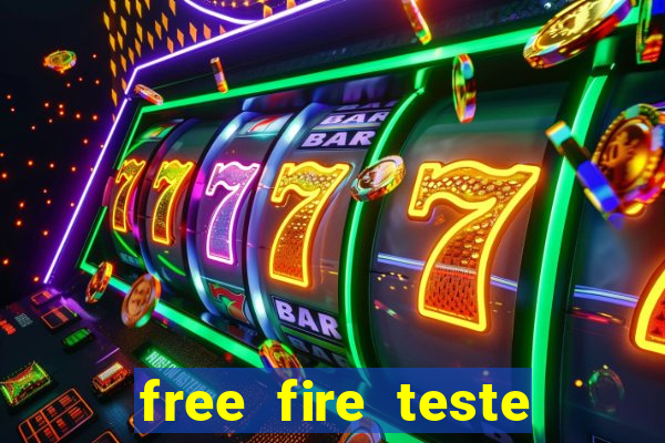 free fire teste grátis jogar agora