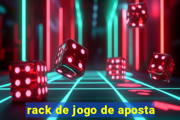 rack de jogo de aposta